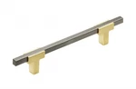 7) Amerock BP778160BGLBCR Urbanite 5-1/16" Cabinet Pull Brushed Gold Black Chr. Fixed Price $98.87.