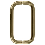 Brushed Bronze 8" Back-to-back Solid 3/4" Diameter Pull Handles Without Metal. Fixed Price $64.15.