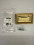 Liberty P34967-117-C 76MM External Champaign Pull / Brushed Brass Discontinued. Fixed Price $6.95.
