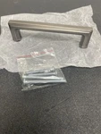 Nostalgic Warehouse Carre 4" Handle Cabinet Pull Antique Pewter. Fixed Price $20.15.