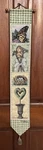 Tapestry Bell Door Pull Wall Hanging Garden Nest Butterfly Vicki Howard. Fixed Price $16.00.