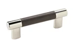 7) Amerock Bronx 3-3/4" Bar Cabinet Pull Polished Nickel Black Bronze Finish. Fixed Price $69.87.