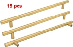 15PCS Brushed Brass Cabinet Cupboard Drawer Door Handle Pull Knob 10 Inch Center. Fixed Price $29.99.
