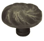 1-1/2" Rustique Oval Knob Distressed Oil Rubbed Bronze. Fixed Price $6.91.