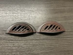 2 Vintage Reclaimed Keeler 49796 Cabinet Cup Drawer Pulls 3 Centers Brass (4. Fixed Price $21.00.