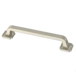 Liberty P40125C-SN 1/16" Notched Backplate Cabinet & Drawer Pull Satin Nickel. Fixed Price $6.25.