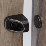 Keenkee 4 Set Magnetic Door Catch And Latch, Cabinet Magnets Gun Metal. Fixed Price $14.48.