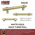 Modern Handles Pulls Kitchen Cabinet Bath Knob Bar 6.3"CC Popular Gold Farmhouse. Fixed Price $28.55.