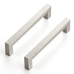 Ravinte 10 Pack 5 Inch Kitchen Square Cabinet Handles Satin Nickel Pulls Brus.... Fixed Price $20.77.