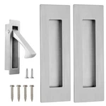 Malimali Pocket Door Pull And Edge Set, Stainless Steel Hardware Recessed Han.... Fixed Price $27.78.
