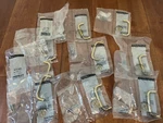 10 Pack,baldwin Classic Wire Drawer Pull 3" Ctc Polished Solid Brass Screws. Fixed Price $35.99.