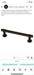 Franklin Brass P29617Z-FBA-B Francisco 4 Inch Bar Cabinet Pull Pack Of 5-BLACK. Fixed Price $10.00.