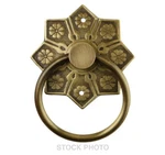 Eastlake Star Pattern Ring Pull Antique-by-hand, Victorian (rh/rejuvenation). Fixed Price $13.50.