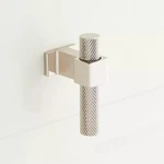 Signature Hardware Andrex Knurled Offset Cabinet Knob Polished Nickel. Fixed Price $9.99.