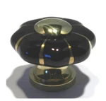 Nos! Amerock Black Nickel On Solid Brass Cabinet Knob, BP429-BNB. Fixed Price $5.99.