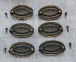 Oval Drawer Pulls Set Of Amerock Rd 1964 Brass. Fixed Price $59.88.