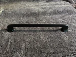 8" On-center Solid Brass Cabinet Pull Signature Hardware Amarilla Black. Fixed Price $15.00.