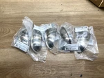 Hickory Hardware Pack Of 5 P3077-SN-SB Farmhouse Cabinet Cup Pull, Satin Nickel. Fixed Price $35.99.