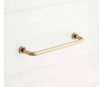 5-1/8" Sidra Brass Cabinet Pull Thin Profile -antique Matching Set. Fixed Price $14.99.