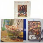 Lot 3 Cookbooks Done In Meal Pot For Friend Kitchen With Rosie Oprah EB26. Fixed Price $19.90.