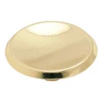 New Lot Of (7) Amerock BP3413-3 Bright Brass 1/2" Cabinet Knobs. Fixed Price $8.99.