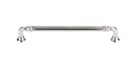 Top Knobs TK324PN Reeded 7" Center Bar Pull Handle In Polished Nickel. Fixed Price $7.00.