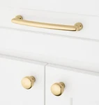 Rejuvenation Kennedy Drawer Pull 6" Center To Unlacquered Brass. Fixed Price $24.99.
