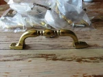 Lot Of 20, Belwith P348-LP, 3" Hand Polished Drawer Pull W/ Fake Screw Detail. Fixed Price $5.21.