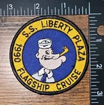 Flagship Cruise Popeye Ss Liberty Plaza Navy Military Patch. Fixed Price $19.99.