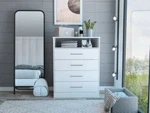 Continental Dresser, Superior Top, Four Drawers, One Shelf. Fixed Price $317.99.