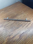 Liberty Essentials 10 Inch Nickel Steel Bar Drawer Pull 25 Pack. Fixed Price $14.98.