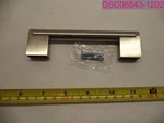 QTY=4; Richelieu Cabinet Handle Pull MET.96MM (8/32) BP71996195 Brushed Nickel. Fixed Price $37.20.