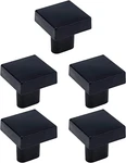 My Mironey Flat Black Square Cabinet Knobs 1" X Furniture Door. Fixed Price $13.99.
