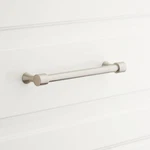 Signature Hardware SH553017PNSN Strasbourg 6" C2C Bar Cabinet Pull-satin Nickel. Fixed Price $8.99.