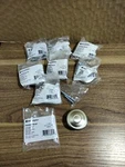 Brainerd 1-3/4" 44MM Jackson Knob Satin Nickel P24428W-SN-CP Lot Of 6. Fixed Price $30.00.