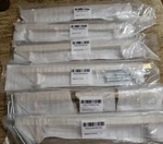 6 Pcs 10" Square Cabinet Hardware Pulls 7.5" Center Brushed Brass Kitchen Handle. Fixed Price $26.99.