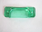 2 Emerald Green Glass Cabint Pulls Drawer Handels Vintage Style. Fixed Price $16.00.