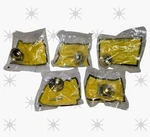 Lot Of Amerock Bp 755 3 1/4" Round Mushroom Knob Gold English Pull Handle. Fixed Price $19.99.