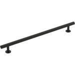 Amerock Radius 10-1/16 Inch Center To Bar Cabinet Pull, Matte Black. Fixed Price $7.82.