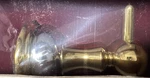 Baldwin Premium Laguna Robe Hook: Solid Polished Brass & Chrome, 3545-263 (new). Fixed Price $26.99.
