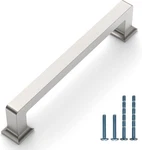 10 Pack 5"(128MM) Cabinet Handles 5"/128MM Hole Center, Brushed Satin Nickel. Fixed Price $60.03.