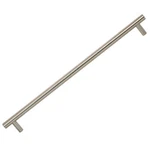 13-1/4" Length Euro Brushed Nickel Cabinet Drawer Pull Handle 11-3/4" Center. Fixed Price $12.07.