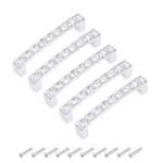 5PCS Glass Diamond Crystal Knob Wardrobe Drawer Handle Cabinet Door Furniture. Fixed Price $17.53.