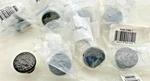 Lot Gliderite 1-1/8" Round Hammered Cabinet Knobs Oil Rubbed Bronze 5080-ORB. Fixed Price $29.99.