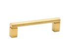 Alno Vogue 4" To Solid Brass Bold Cabinet Handle / Drawer Pull A430-4-SB. Fixed Price $16.95.