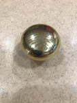 Amerock BP772-3 Polished Brass 1/2 Round Cabinet Knob Pull. Fixed Price $6.97.