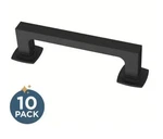 10 Pack Franklin Brass 3-3/4" Parow Classic Matte Black Cabinet Drawer Pull. Fixed Price $35.99.