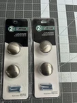 4-KNOB Pack Lot Liberty P50154L-SN-U 1-1/4" Garrett Satin Nickel Cabinet. Fixed Price $9.74.