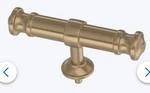 Brainerd Drawer Pulls Champagne (2) P43461W-CZ-C & P43935W-CZ-C. Fixed Price $16.00.