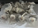 Lot Of 13 Belwith P760-BQ Vtg Knob Pull Drawer Floral Flower Bouquet (FH1). Fixed Price $34.95.